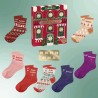 Chaussettes à paillettes Noël calendrier de l'avant