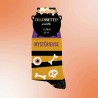 Chaussettes paillettes halloween femme Mystérieuse